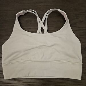 Lululemon Athletica Light Green Cross-Back Sports Bra